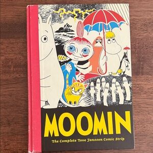 Moomin The Complete Tove Jansson comic strip hardcover book